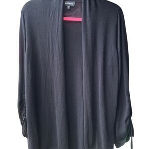 Express Black Cardigan Sweater Versatile Knit